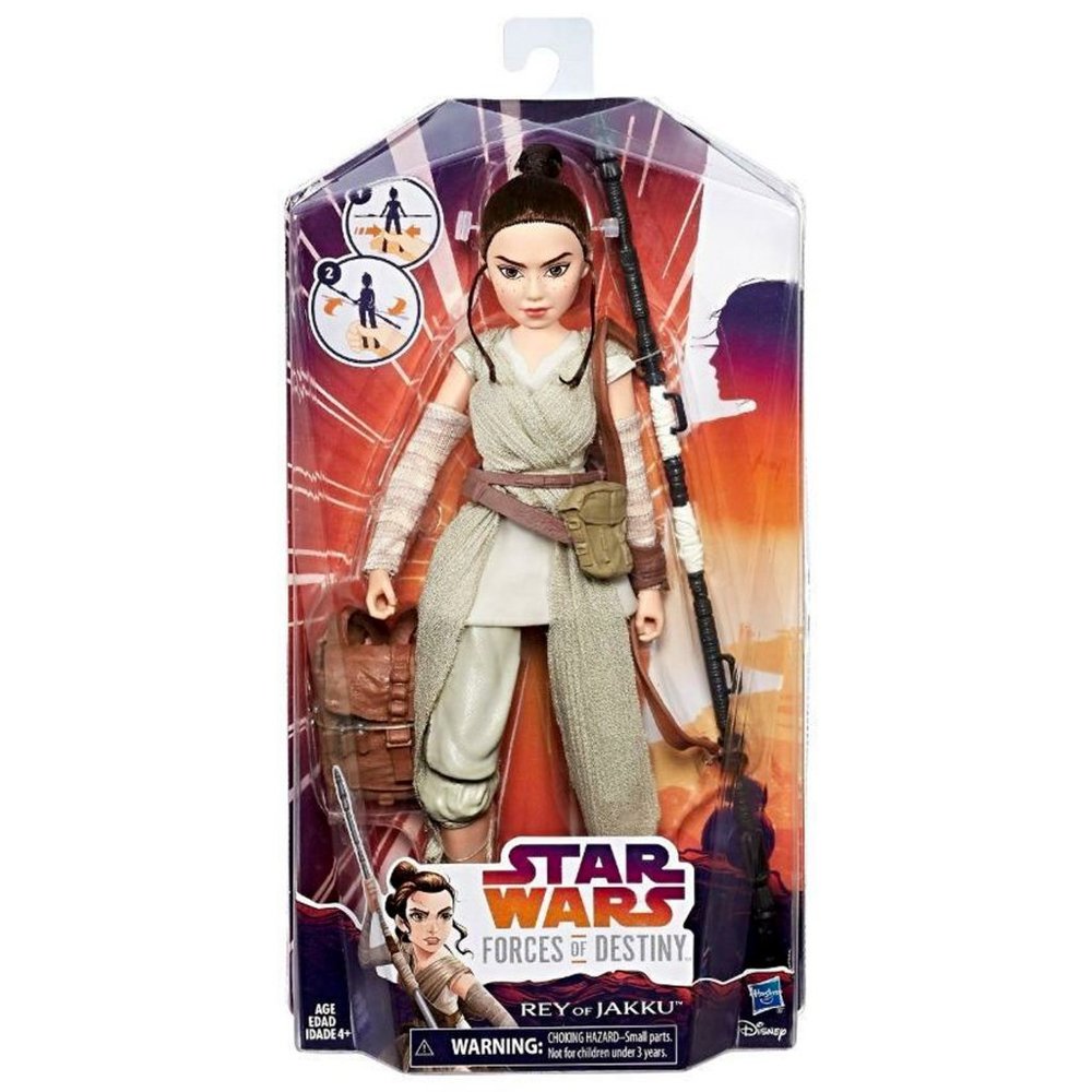 Star Wars Forces Of Destiny Rey of Jakku Figure